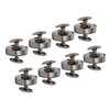 50 Sets Magnetic Button Clasp Snaps 18x5mm High Hardness Alloy