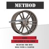 KitsPro 2.4Inch 62MM Wheel Center Caps, Pack of 4 (Gloss