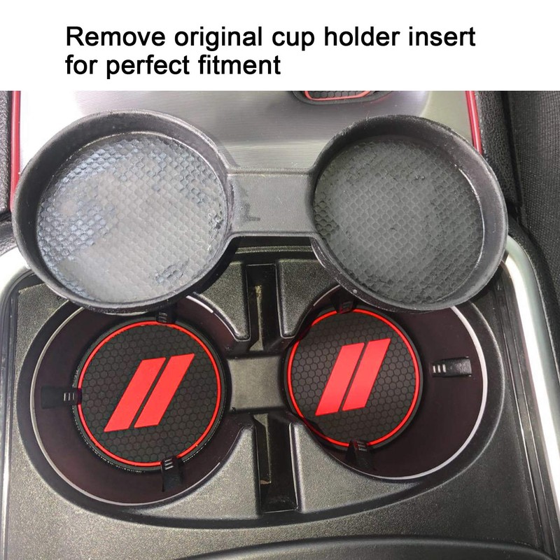 REMOCH Fits Dodge Charger Accessories 2015-2023, Cup Holder Insert Center