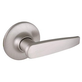 Design House 702092 Delavan 2-Way Adjustable Passage Door Lever, Satin Nickel
