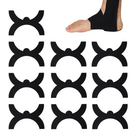 10pcs Precut Kinesiology Tape for Ankle, Breathable & Waterproof Kinesiology Athletic Tape Enhance Elastic Sports Muscle Sticker Patch for Ankle Ligament Support and Stability