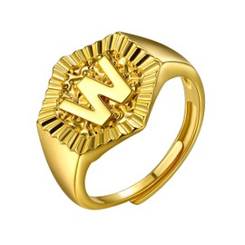 U7 Thumb Rings For Men W Hip Hop Cool Gold Ring Costume Jewellery