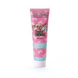 Dr. Bauer's Lovely Friends Toothpaste with Glitter Motifs, Many Great Flavours, Toothpaste for Children and Adults, Sustainable Packaging, 90 ml per Tube Unicorn Pack of 2 (2 x 90 ml)