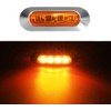 AOXLFU 20PCS Amber 12-24V LED Trailer Lights Side Marker Lights
