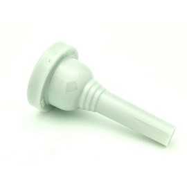 KELLY-12C - Small-shank Trombone/Baritone Lexan-Mouthpiece - Steel-Grey