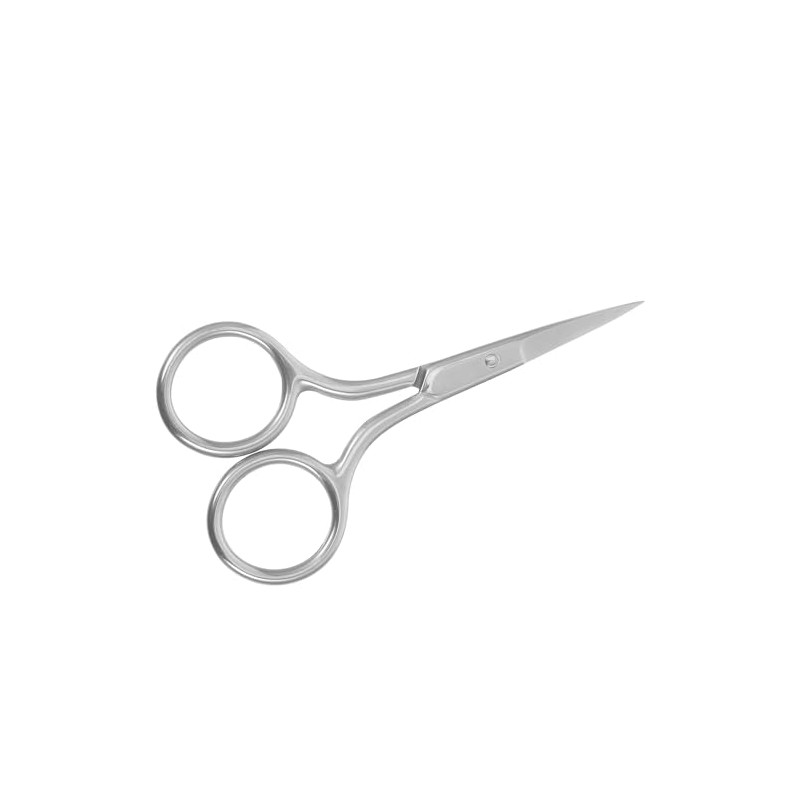 Tijeras de Acero Inoxidable para Cejas y Nariz Hoja Recta