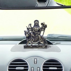 Shoppersduniya Goddess Maa Durga Idol for Car Dashboard Home & Office Showpiece Gift Décor