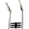 Amarine Made Heavy Duty 3 Steps Boat Marine Telescoping Stainless