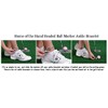 One Putt Designs Par 3 Collection Ball Marker Ankle Bracelet