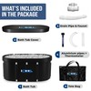 Upgraded Cold Ice Bath Tub for Athletes Wellness, 130 Gal