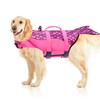 Malier Dog Life Jacket, Ripstop Dog Life Vest Adjustable Dog