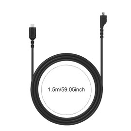 Elitecran Replacement Headset Sound Cable Compatible with SteelSeries Arctis 7 Arctis 5 Arctis 3 Arctis Pro, Replacement Audio Cable 150 cm Length, Headphone Cable Black