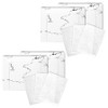 Christmas 13 Cotton Pads, 160 Sheets, 4 Pieces / 크리스마 13 화장솜, 160매입, 4개