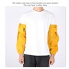Pair Welding Sleeve Cowhide Wearproof Heat Resistant Golden Yellow for