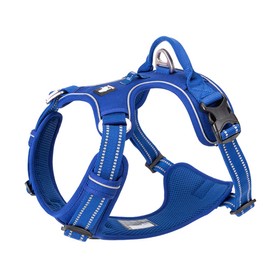 TRUE LOVE Dog Harness No Pull Nylon Reflective Pet Harness Adjustable Comfortable Control Step-in Brilliant Colors Truelove TLH56512 XS Royal Blue