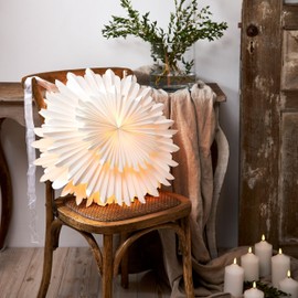 EGLO Christmas Star for Indoor Use Paper Hanging Decoration Star