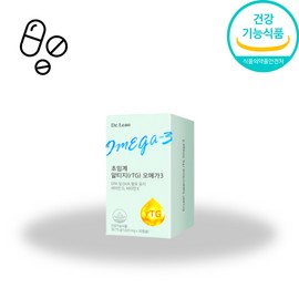 Dr.Lin Supercritical RTG Altige Omega 3 Omega 30 tablets 2 boxes 2 months / 닥터린 초임계 RTG 알티지 오메가3 오메가 30정 2박스 2개월