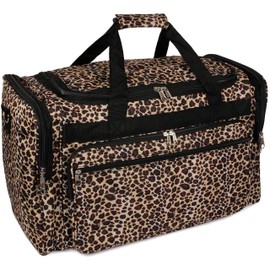 19" Leopard Print Duffle Bag Carry on Duffle Bag