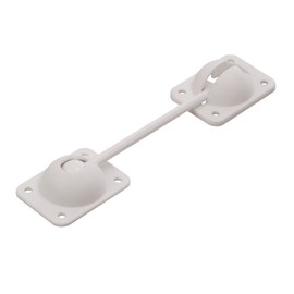 ToughGrade T-Style Hook and Keeper Door Holder for RV/Trailer | RV Door Catch | RV Door Hold | Trailer Door Catch (2, White, 4 Inch)