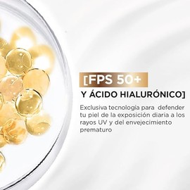 L'Oréal Paris Protector Solar Diario FPS50+ UV Defender Anti-Brillo, 40ml