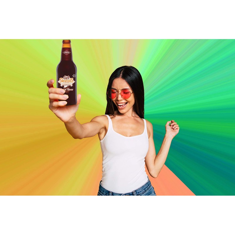 Diet Stewart's Root Beer, 12 fl oz (12 Glass Bottles)