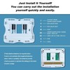 Programmable Thermostat for House, 1 Heat/1 Cool, Extra Large Display,