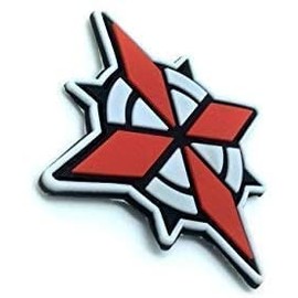 Umbrella Security Service Emblem White Cosplay PVC Patch