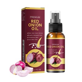 MIRCTIFIA Red onion hair oil, rosemary essence, 30ml, thick, soft, and large hair