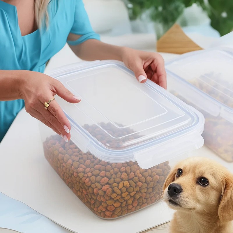 Lustroware Large Capacity Airtight Food Storage Container Set of 4