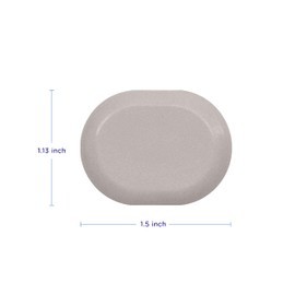 Ubbi Outlet Covers for Child Safety, Plug Protectors, Baby Proofing, Safe & Secure Electrical Plug Covers, Taupe, 24 Count