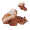 Squirrel Garden Decor Outside Funny Resin Statue Courtyard Balcony Outdoor