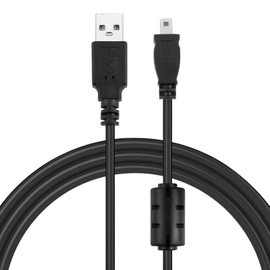 1.5m Replacement Camera Cable, Charging USB2.0 Cable for Panasonic Lumix Dmc-Fx2 Fx3 Fx5 Fx7 Fx9 Fz15lz3 Lz5 Tz1Tz3fz20 Lx1 Lx2fx01 Fx30 Fx50ls2 Ls60, Suitable for Charging and Fast Data Transfer