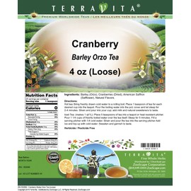 Cranberry Barley Orzo Tea (Loose) (4 oz, ZIN: 550599) - 2 Pack