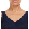 Flora Nikrooz FN Women's 2 Pack Lace Chemise (Navy, Medium)