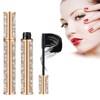 4D Mascara, Flash Diamond Silk Fiber Lash Mascara, Waterproof Long