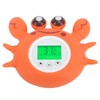Crab Bath Thermometer Cartoon IPX7 Waterproof Digital Water Temperature Thermometer