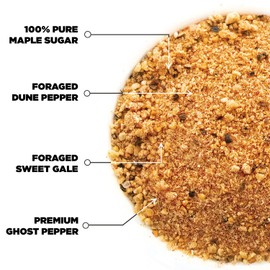 Épices du Guerrier - The Warrior Blends - Tomahawk ULTRA-HOT Artisanal Boreal Spice Mix with Ghost Pepper - 3.5 Oz