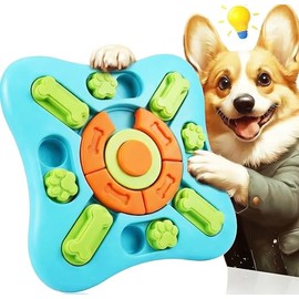 Juguetes de Rompecabezas para Perro, Juguetes Interactivos para Perro para Entrenamiento de Alimentación, Juegos para Perros de alimentación Lenta, Es