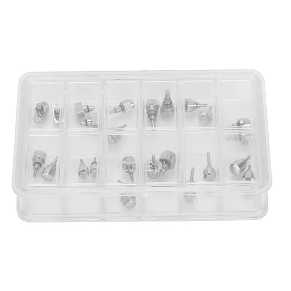 12 Grid/Box Watch Push Press Button, Small and Convenient Watch