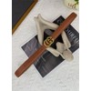 EOQIFJM - Cinturón de piel clásico para mujer, cinturones de
