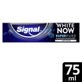 Signal Dentifrice White Now Super Pure 75ml- (for Multi-Item Order Extra Postage Cost Will be reimbursed)