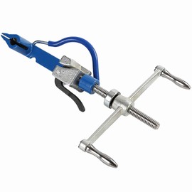 Tensioner Cutter Tool, Tensioning Tool with Cutting Pliers, Metal Banding Cutter for Banding 3/16"~3/4" Steel, Stainless Crimper for Strapping Packaging