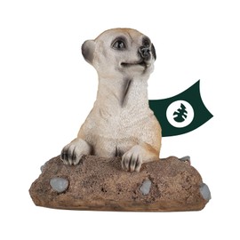 VERDOBA - Meerkat Garden Figure in Ground Hole Made of Resin - Weatherproof Garden Figures for Outdoor Use - Hand-Painted Garden Figures Large - Decorative Garden Figure for Outdoor Use