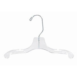 Only Hangers 10" Baby Plastic Top Hanger [ Bundle of 25 ]