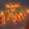 WONFAST Ladybugs Fairy String Lights, 9.8ft 30LED Ladybug Silver Wire