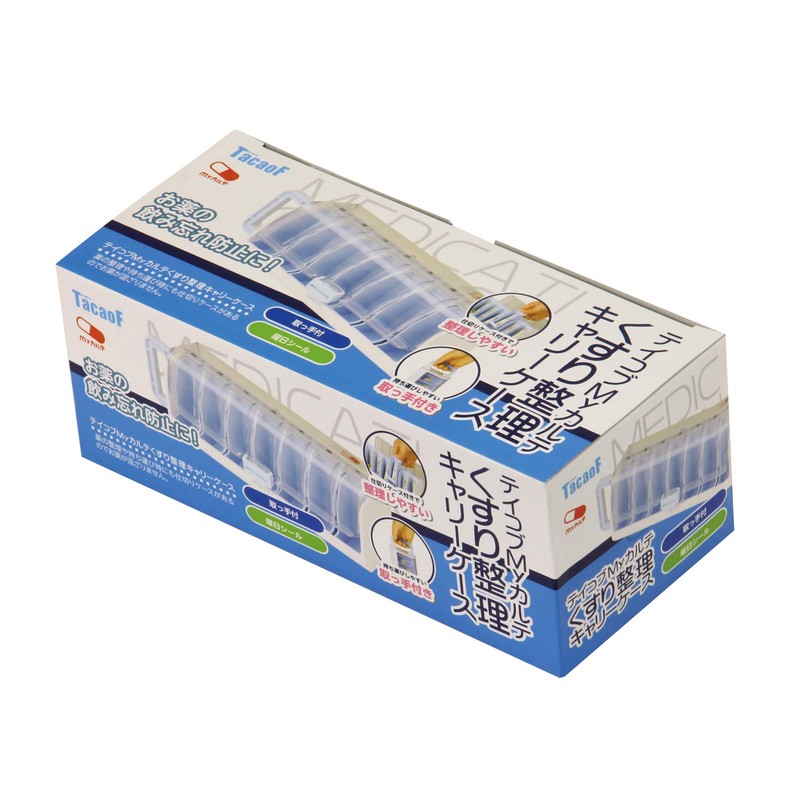 Kowa Seisakusho Teikob MyCarte Scraper Organizer Carrying Case, Blue