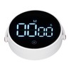 Desktop Timer Minimalist Round 3 Level Volume Adjustable Digital Countdown