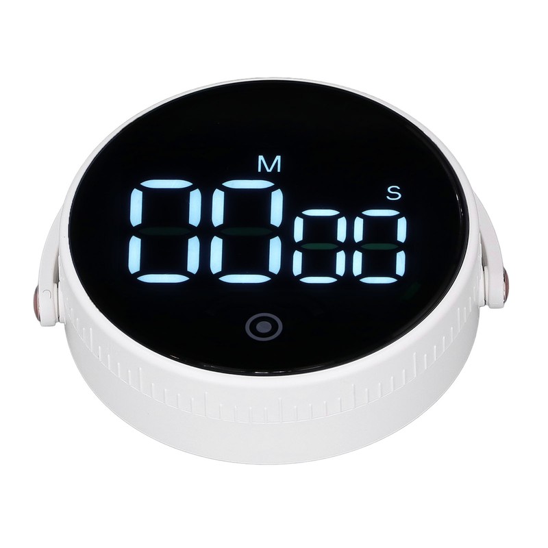 Desktop Timer Minimalist Round 3 Level Volume Adjustable Digital Countdown