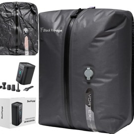 Travel Vacuum Bag, Triple-Seal Zipper, Puncture-Proof And Waterproof Material, Included Wireless Vacuum Pump, Double Your Luggage Space, Perfect For Extended Business Trips And Vacations