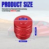 BILLFARO Red Volume Control Knob,Extended Protective Decorative Volume Dial Rotary